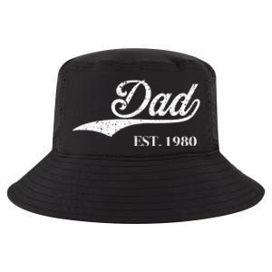 Dad Est.1980 Perfect FatherS Day Great Gift Love Daddy Dear Cool Comfort Performance Bucket Hat