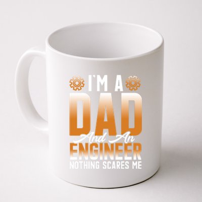 Dad Engineer Profession Quotes Gift Coffee Mug