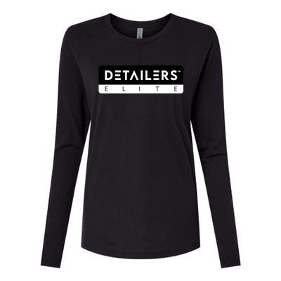 Detailers Elite Professional Auto Detailing Brand Womens Cotton Relaxed Long Sleeve T-Shirt