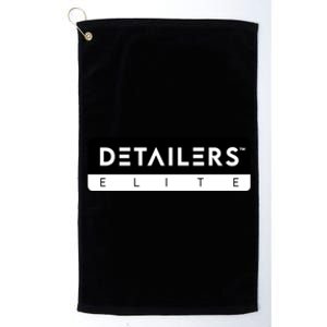 Detailers Elite Professional Auto Detailing Brand Platinum Collection Golf Towel