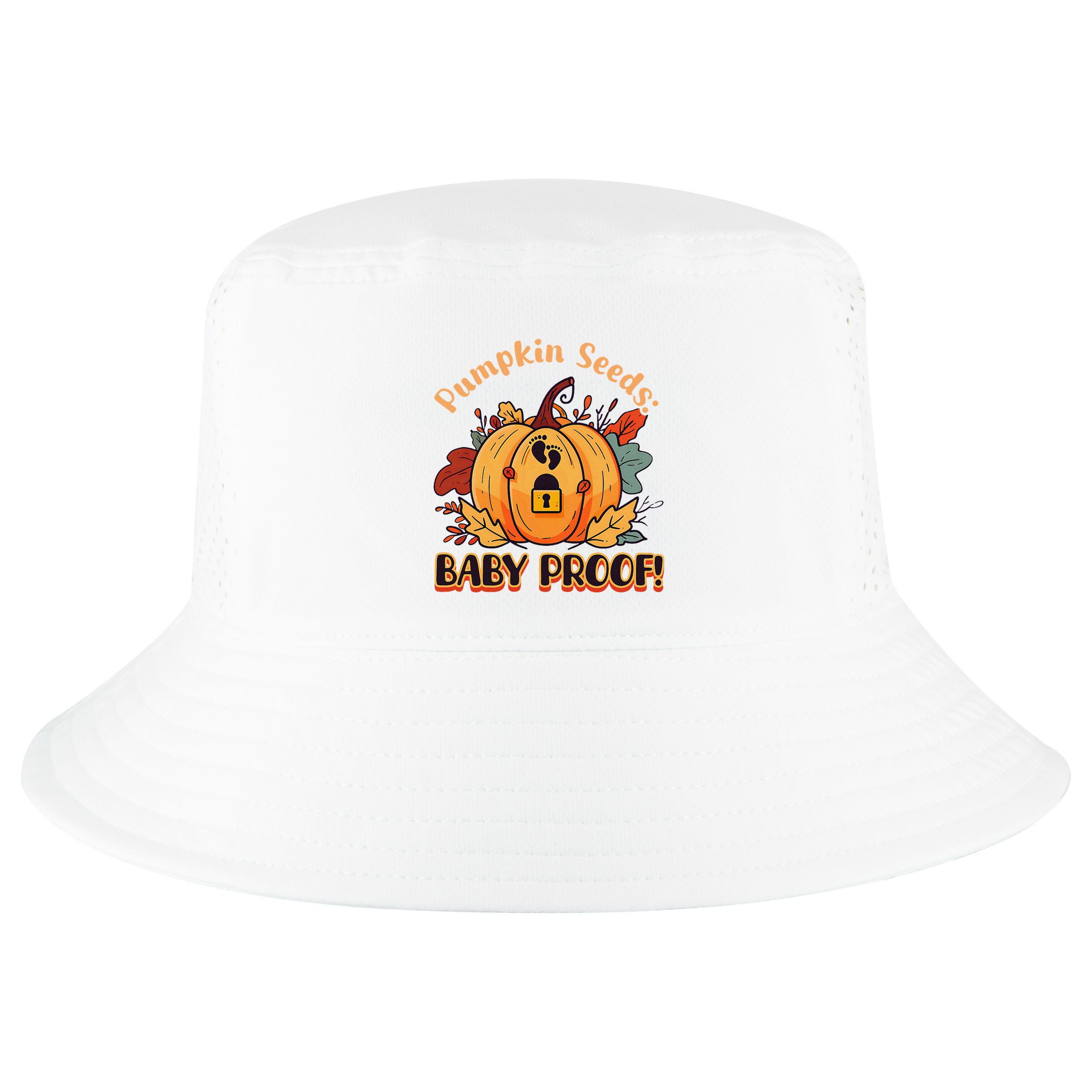 DonT Eat Pumpkin Seeds Pumpkin Seeds Baby Proof! Cool Comfort Performance Bucket Hat
