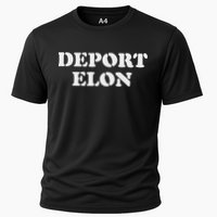 Deport Elon Political Cooling Performance Crew T-Shirt
