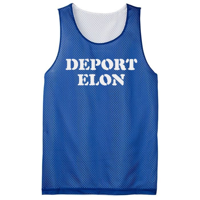 Deport Elon Political Mesh Reversible Basketball Jersey Tank