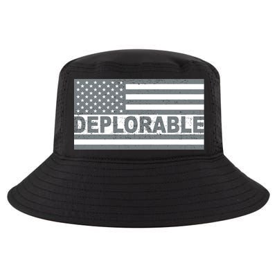 Deplorable American USA Flag Cool Comfort Performance Bucket Hat