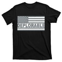 Deplorable American USA Flag T-Shirt