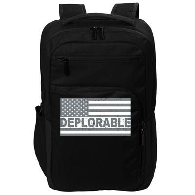 Deplorable American USA Flag Impact Tech Backpack