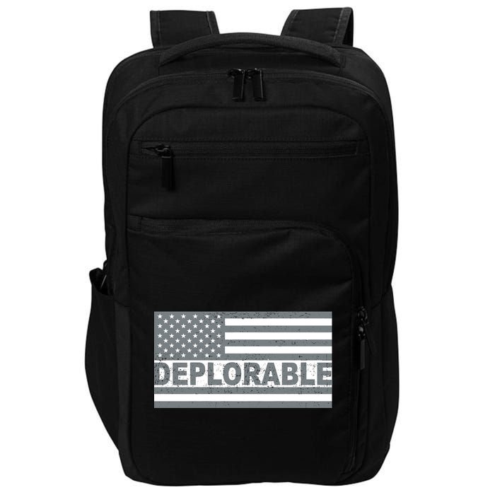 Deplorable American USA Flag Impact Tech Backpack