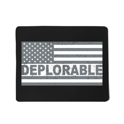 Deplorable American USA Flag Mousepad