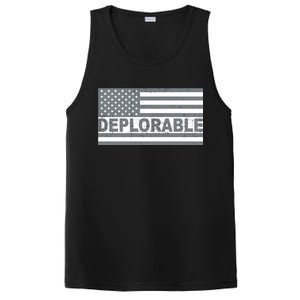 Deplorable American USA Flag PosiCharge Competitor Tank