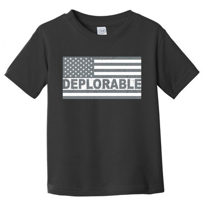 Deplorable American USA Flag Toddler T-Shirt