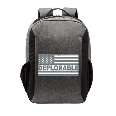 Deplorable American USA Flag Vector Backpack