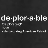 Deplorable Definition Hard Working American Donald Trump Garment-Dyed Heavyweight T-Shirt