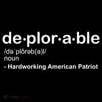 Deplorable Definition Hard Working American Donald Trump Kids T-Shirt