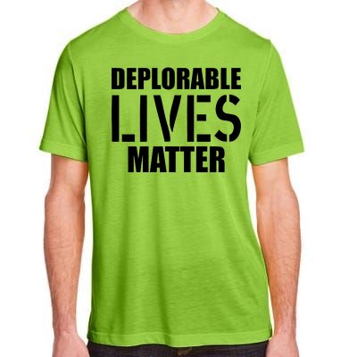 Deplorable Lives Matter USA Army Stamp Adult ChromaSoft Performance T-Shirt