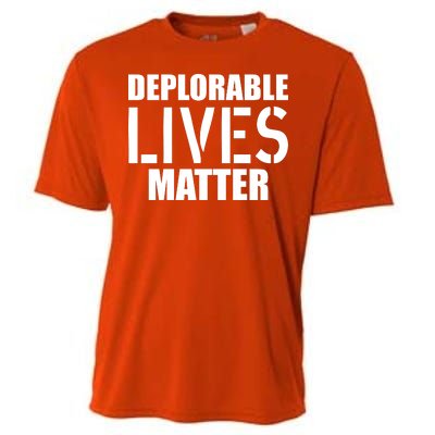 Deplorable Lives Matter USA Army Stamp Cooling Performance Crew T-Shirt