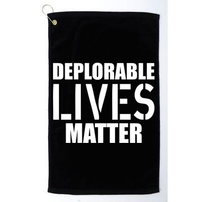 Deplorable Lives Matter USA Army Stamp Golf Towel