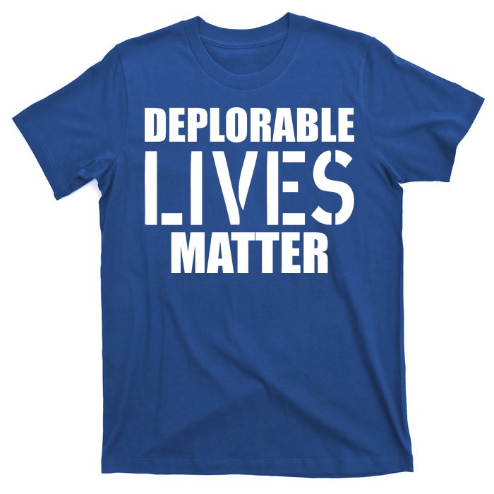 Deplorable Lives Matter USA Army Stamp T-Shirt