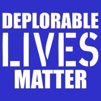 Deplorable Lives Matter USA Army Stamp Premium T-Shirt
