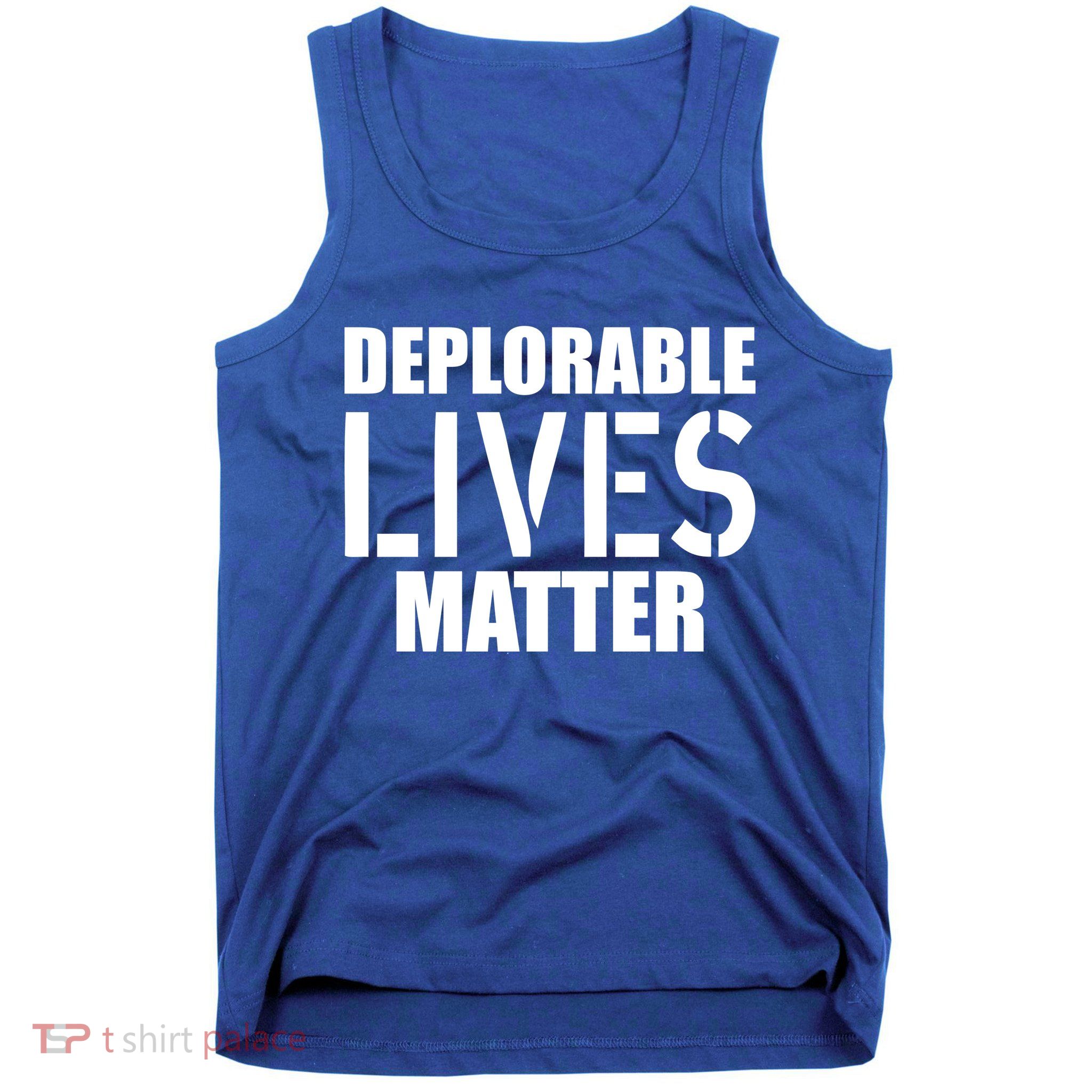 Deplorable Lives Matter USA Army Stamp Tank Top