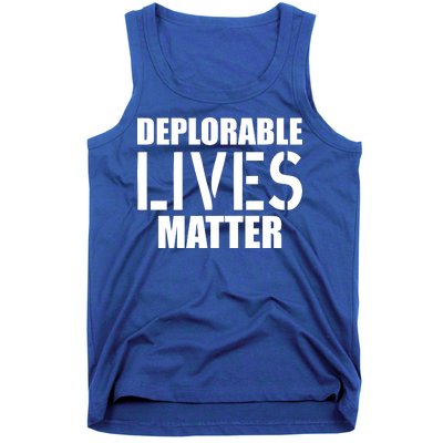 Deplorable Lives Matter USA Army Stamp Tank Top