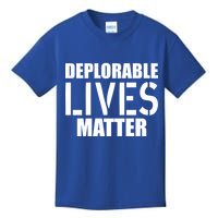 Deplorable Lives Matter USA Army Stamp Kids T-Shirt