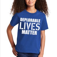 Deplorable Lives Matter USA Army Stamp Kids T-Shirt