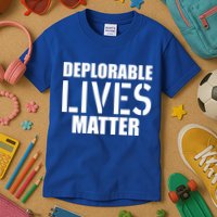 Deplorable Lives Matter USA Army Stamp Kids T-Shirt
