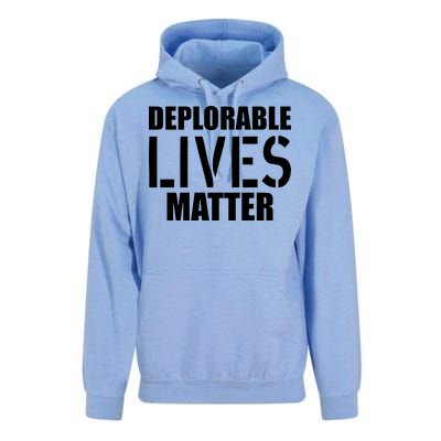 Deplorable Lives Matter USA Army Stamp Unisex Surf Hoodie