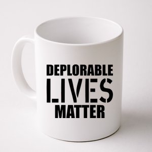 Deplorable Lives Matter USA Army Stamp Coffee Mug