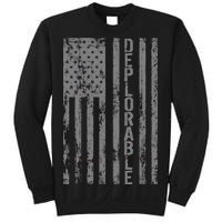 Deplorable United States of America USA Vintage Flag Sweatshirt