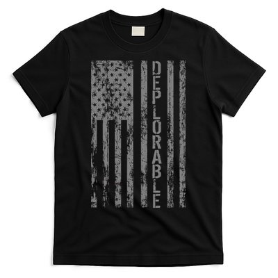 Deplorable United States of America USA Vintage Flag T-Shirt