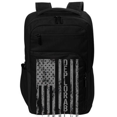 Deplorable United States of America USA Vintage Flag Impact Tech Backpack