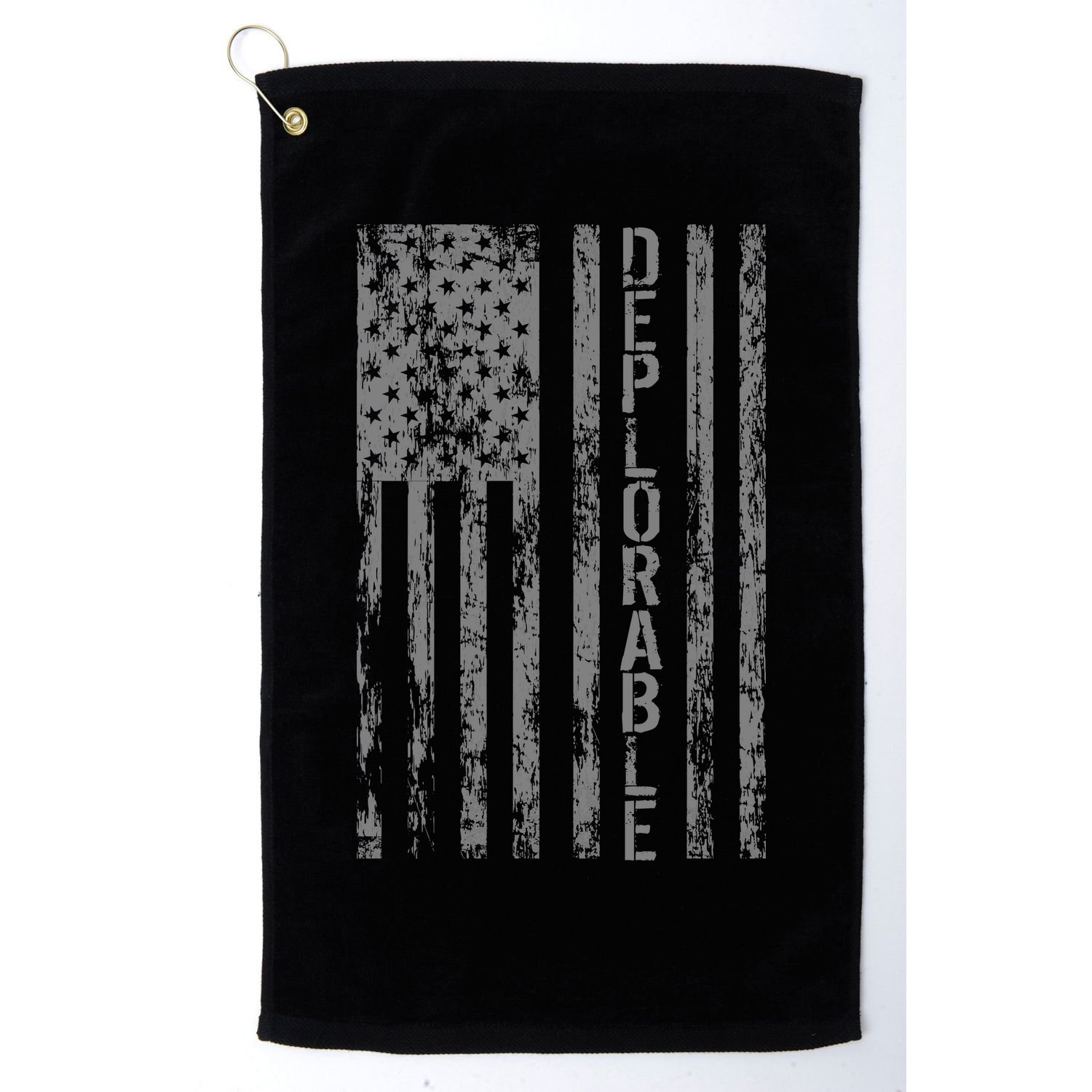 Deplorable United States of America USA Vintage Flag Golf Towel