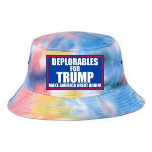 Deplorables For Trump Make America Great Again Tie Dye Newport Bucket Hat