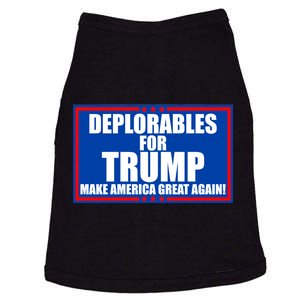 Deplorables For Trump Make America Great Again Doggie Tank