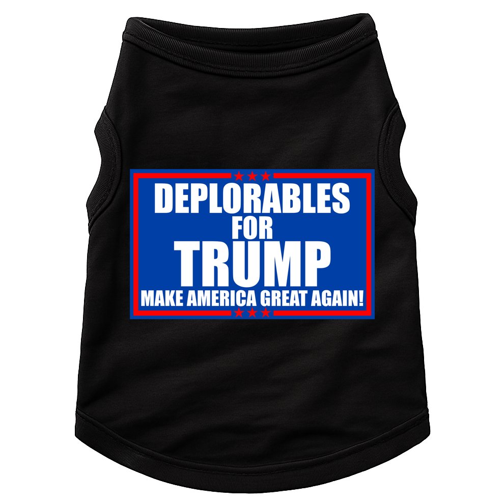 Deplorables For Trump Make America Great Again Doggie Tank