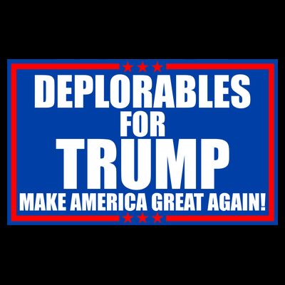 Deplorables For Trump Make America Great Again T-Shirt