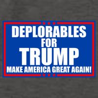 Deplorables For Trump Make America Great Again Vector Backpack