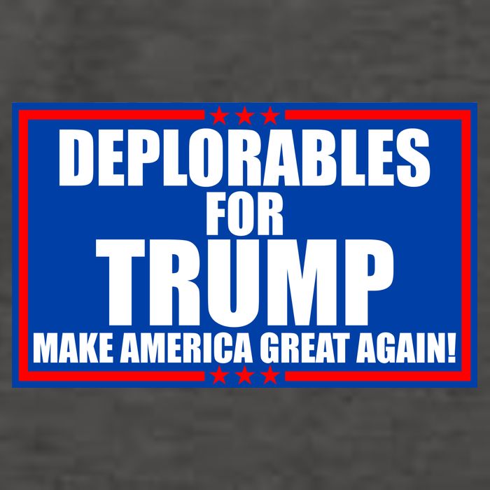 Deplorables For Trump Make America Great Again Vector Backpack