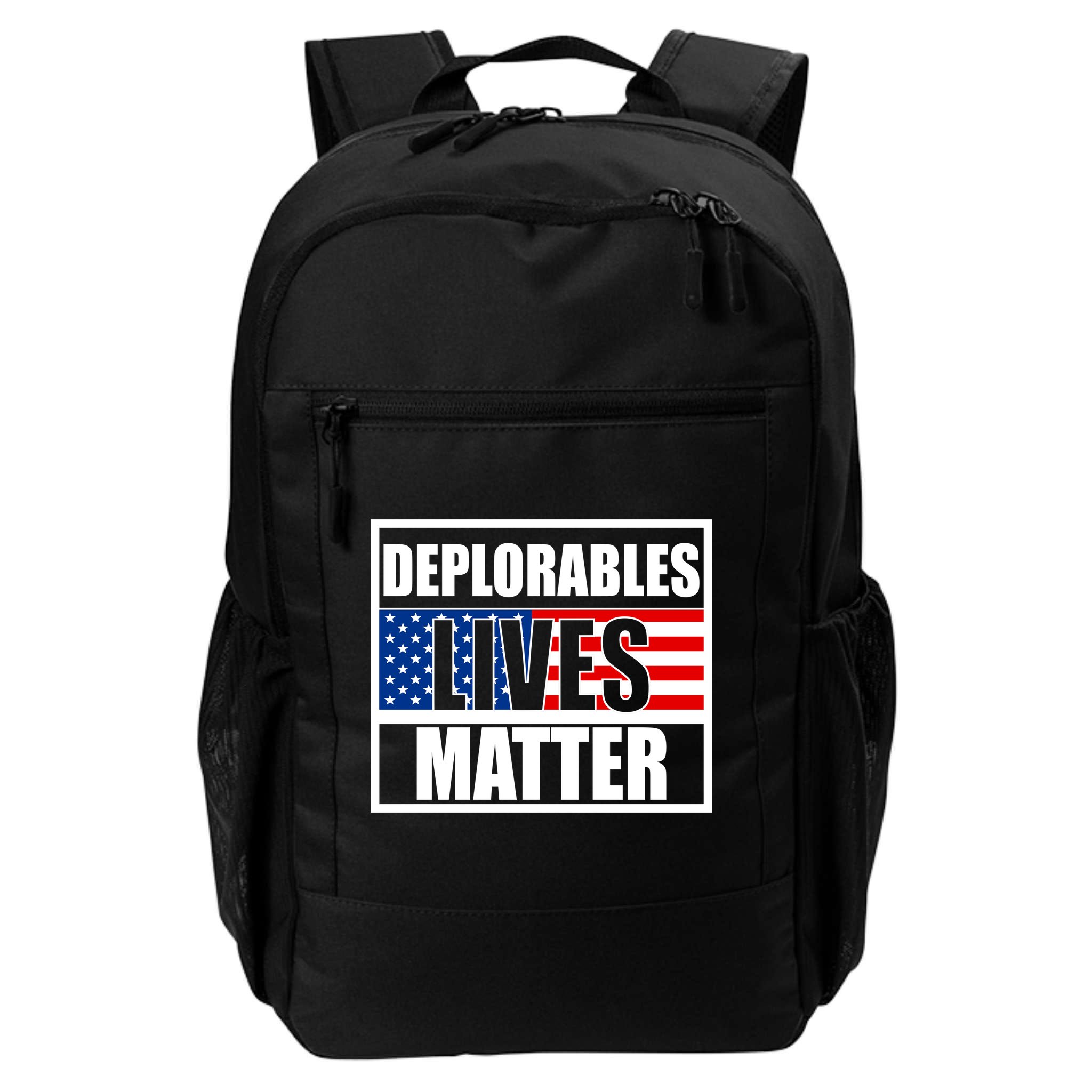 Deplorables Lives Matter USA Vote Trump 2020 Backpack