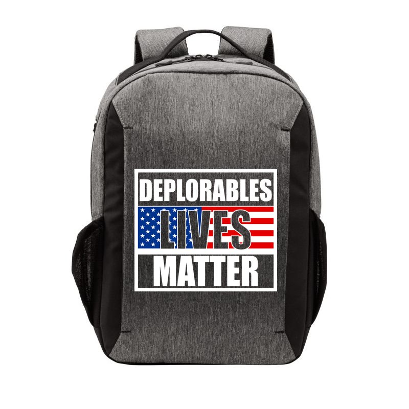 Deplorables Lives Matter USA Vote Trump 2020 Vector Backpack
