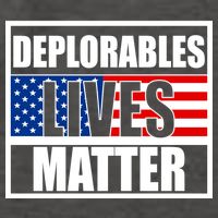 Deplorables Lives Matter USA Vote Trump 2020 Vector Backpack