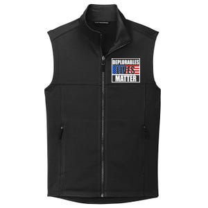 Deplorables Lives Matter USA Vote Trump 2020 Collective Smooth Fleece Vest