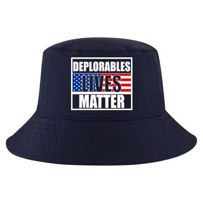 Deplorables Lives Matter USA Vote Trump 2020 Cool Comfort Performance Bucket Hat