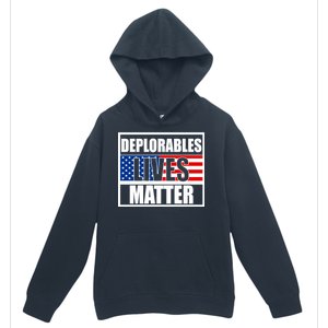 Deplorables Lives Matter USA Vote Trump 2020 Urban Pullover Hoodie