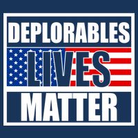 Deplorables Lives Matter USA Vote Trump 2020 Poster