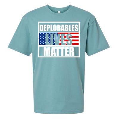 Deplorables Lives Matter USA Vote Trump 2020 Sueded Cloud Jersey T-Shirt