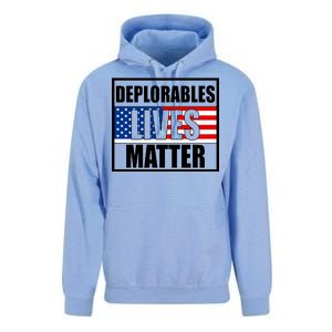 Deplorables Lives Matter USA Vote Trump 2020 Unisex Surf Hoodie