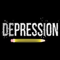 Depression Pencil Button