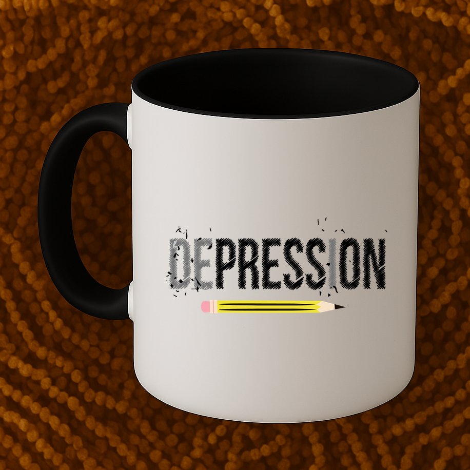 Depression Pencil Mug